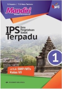 Mandiri IPS terpadu 1: untuk SMP/MTs kls VII