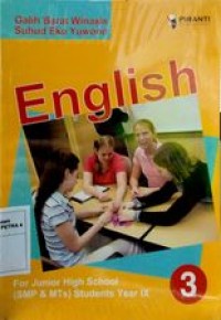 English For Junior high school (SMP/Mts) Students year IX 3