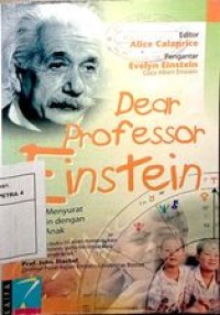 Dear Professor Einstein