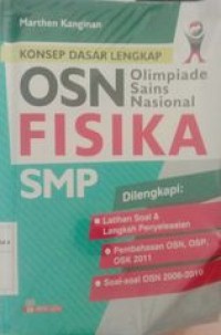Konsep dasar lengkap OSN Fisika untuk SMP