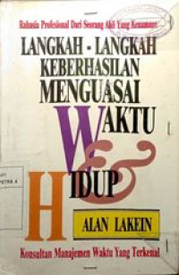 Langkah-langkah keberhasilan menguasai waktu & hidup