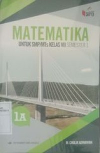 Matematika (Untuk SMP/Mts kelas VII) semester 1 1A