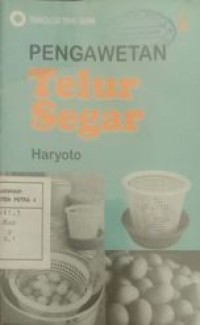 Pengawetan Telur segar