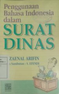 Penggunaan bahasa indonesia dalam surat dinas