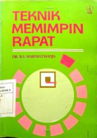Teknik Memimpin Rapat
