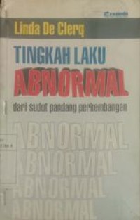Tingkah laku abnormal dari sudut pandang perkembangan