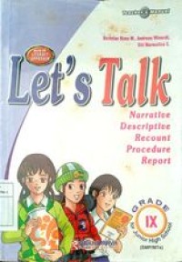 Let's Talk Grade IX for Junior high school ( SMP/Mts)
