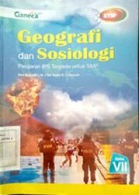 Geografi dan Sosiologi pelajaran IPS  Terpadu untuk SMP