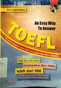Image of An Easy way to answer TOEFL