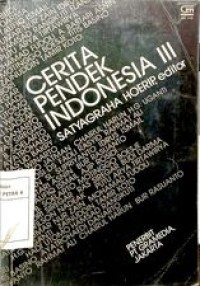 Image of Cerita pendek Indonesia III