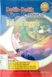 Image of Detik-detik Ujian Nasional Bahasa Inggris untuk SMP/Mts
