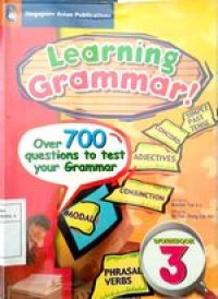 Image of Learning Grammar 3 ( over 700 questions to test your grammar )