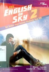 Image of English on sky 2 for junior high school students year VIII