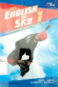 Image of English on sky 1 for Junior high school students year VII
