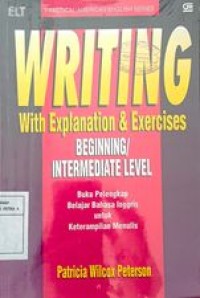Image of Writing with explanation & Exercises beginning/intermediate level
