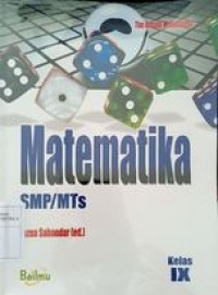 Image of Buku Paket Matematika (untuk SMP/Mts kelas IX)