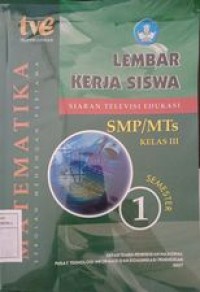 Image of Lembar kerja Siswa  SMP/Mts kelas III semester 1 Matematika