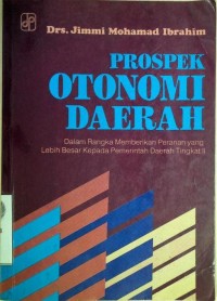 Image of Prospek Otonomi Daerah