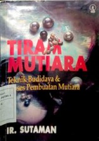 Image of Tiram Mutiara teknik budidaya & proses pembuatan Mutiara