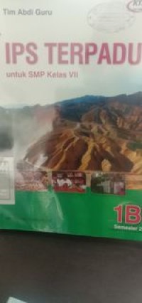 Image of IPS Terpadu untuk SMP Kelas VII 1B Semester 2