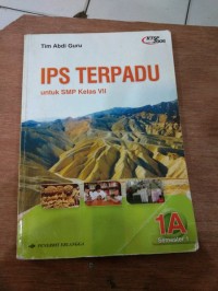 Image of IPS Terpadu untuk SMP kelas VII 1A semester 1