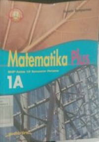 Image of Matematika (untuk Plus SMP kelas VII semester pertama) 1A  standar isi 2006