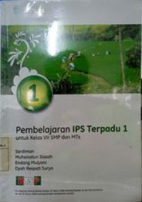 Image of Pembelajaraan IPS terpadu 1 untuk kelas VII SMP dan MTs