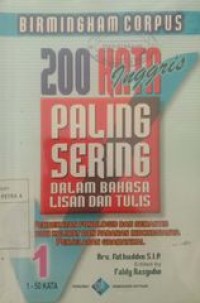 Image of 200 kata inggris paling sering dalam bahasa lisan dan tulis (Edisi 1 dan 2)