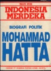 Image of Biografi politik Mohammad Hatta