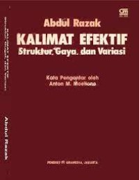 Image of Kalimat Efektif struktur, gaya dan Variasi