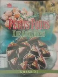 Image of Kreasi petits fours kue kecil manis