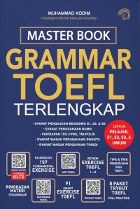 Image of Master Book Grammar TOEFL Terlengkap
