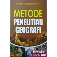 Image of Metode Penelitian Geografi