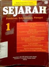 Image of Sejarah pemikiran, rekonstruksi, persepsi 1