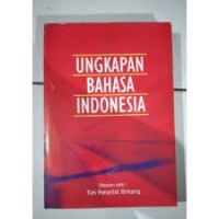 Image of Ungkapan Bahasa Indonesia