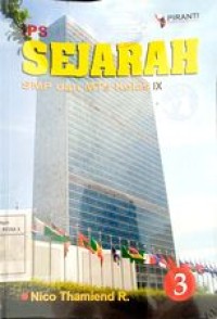 Image of IPS Sejarah SMP dan MTS kelas IX