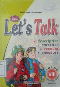Image of Let's Talk Grade VIII for Junior high school
