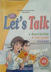 Image of Let's Talk Grade VII for Junior hight school (SMP/Mts)