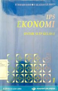 Image of IPS Ekonomi untuk SLTP kelas 1