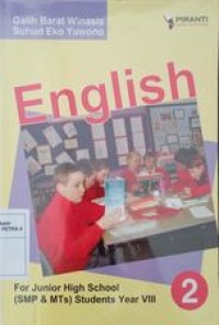 Image of English for Junior High School (untuk SMP & Mts) Students year VIII Jilid 2