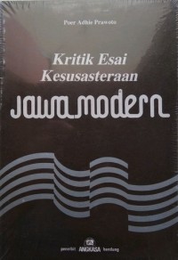 Kritik Esai Kesusasteraan Jawa Modern