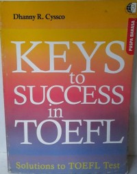 Keys to Success in Toefl