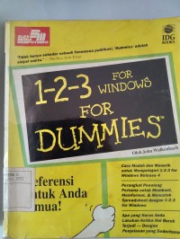 1-2-3 For Windows for Dummies
