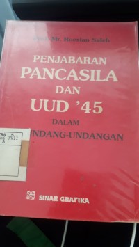 Image of PENJABARAN PANCASILA DAN UUD 45