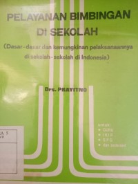Pelayanan Bimbingan Di Sekolah