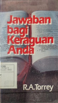 Jawaban Bagi Keraguan Anda