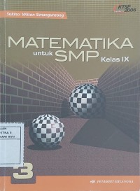 Matematika untuk SMP Kelas IX S-3