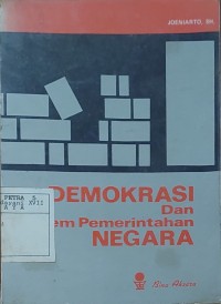 Demokrasi dan Sitem Pemerintahan Negara