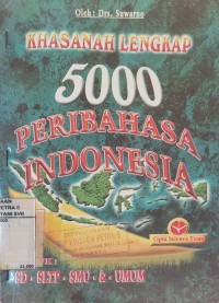 5000 Peribahasa Indonesia