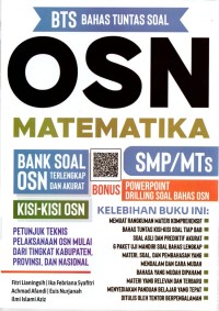 Image of BTS Bahas Tuntas Soal OSN Matematika SMP/MTs